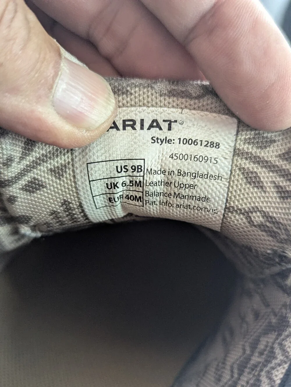 Ariat Skylar II Women's Size 9B Platform Casual Comfort Shoes